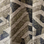 Labyrinth Fabric | Olive | Linen Union