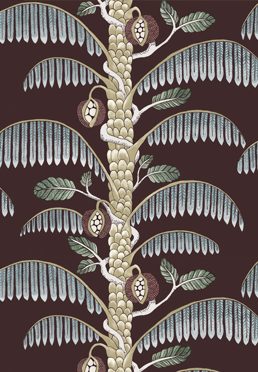 Palm Stripe Wallpaper | Spicer Brown