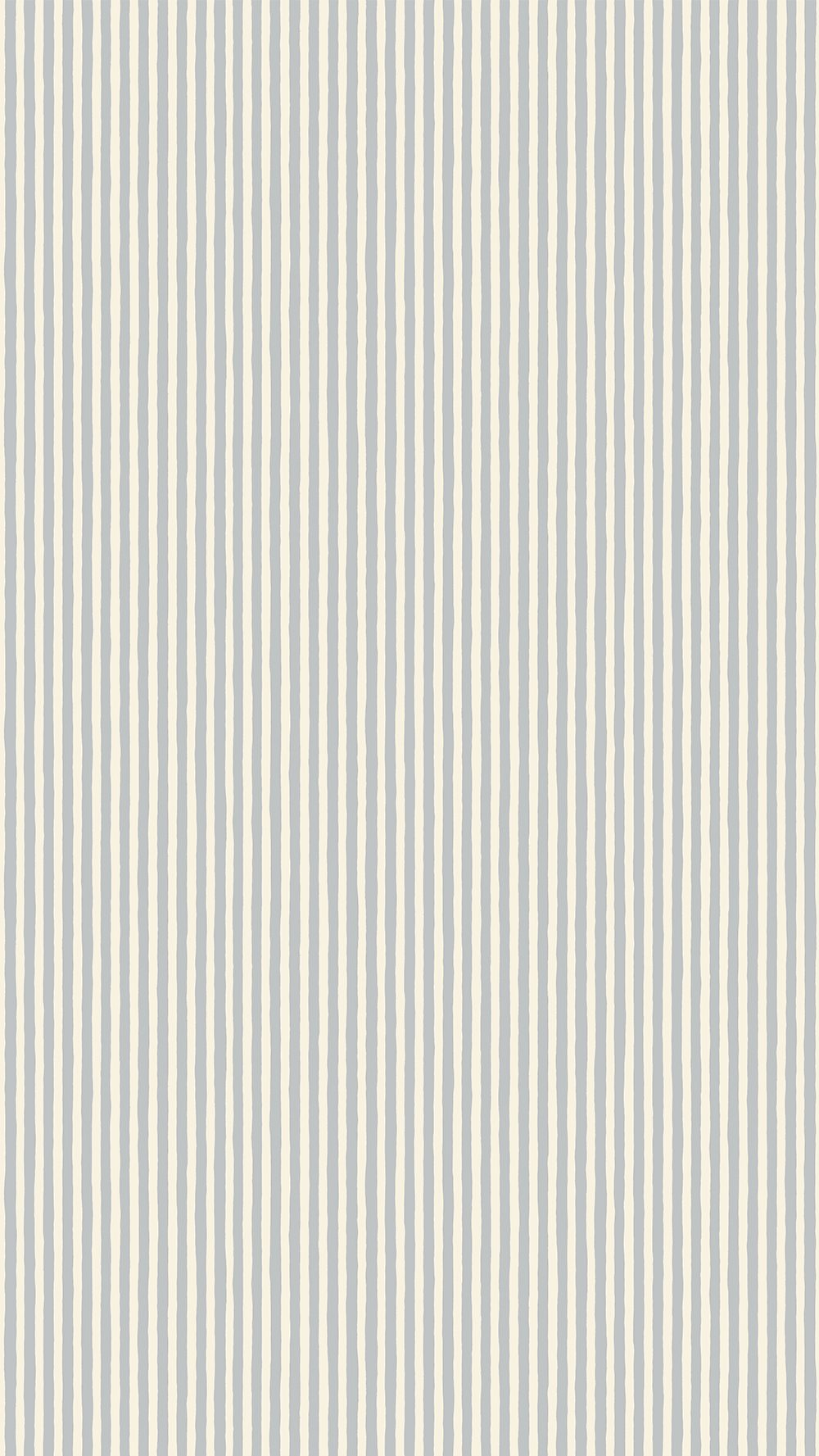 HPS-034-048 - Hand Painted Stripe - Barton Blue - Costwold White - Flat Shot