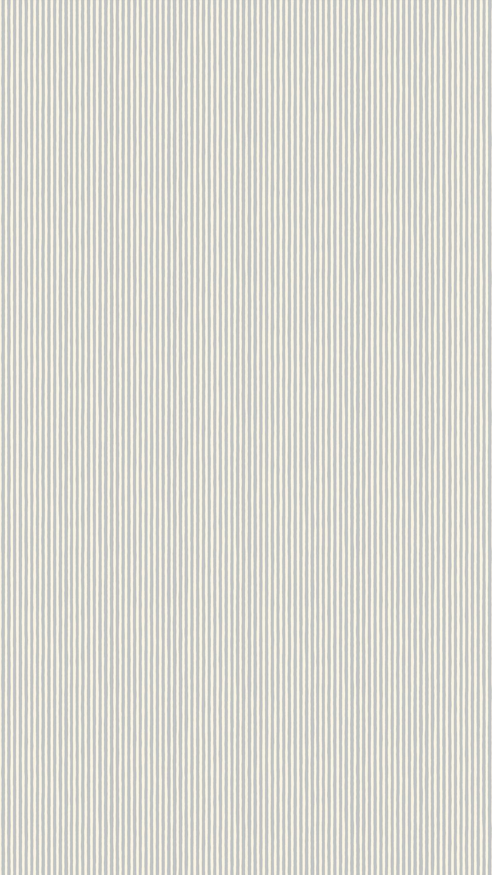HPS-034-048 - Hand Painted Stripe - Barton Blue - Costwold White - Small Flat Shot