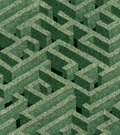 JMW-100711 - Labyrinth Wallpaper | Green